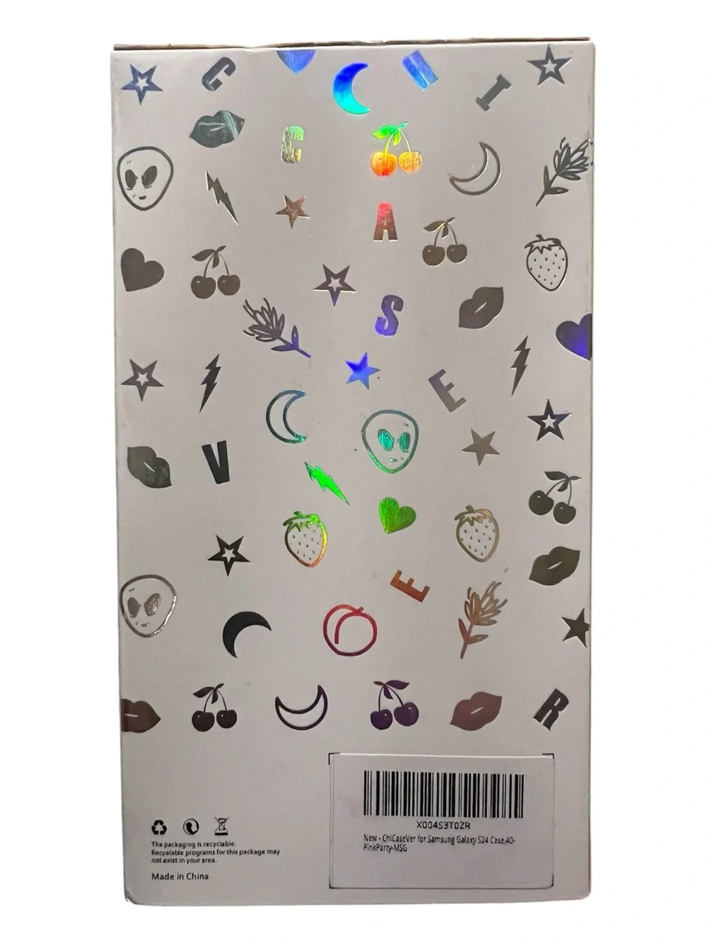 Samsung Galaxy S24 Pink Party Time Decorative Phone Case & Stickers
